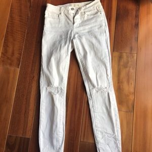 PACSUN BULL HEAD white jeans size 24